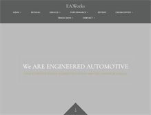 Tablet Screenshot of engineeredautomotive.com